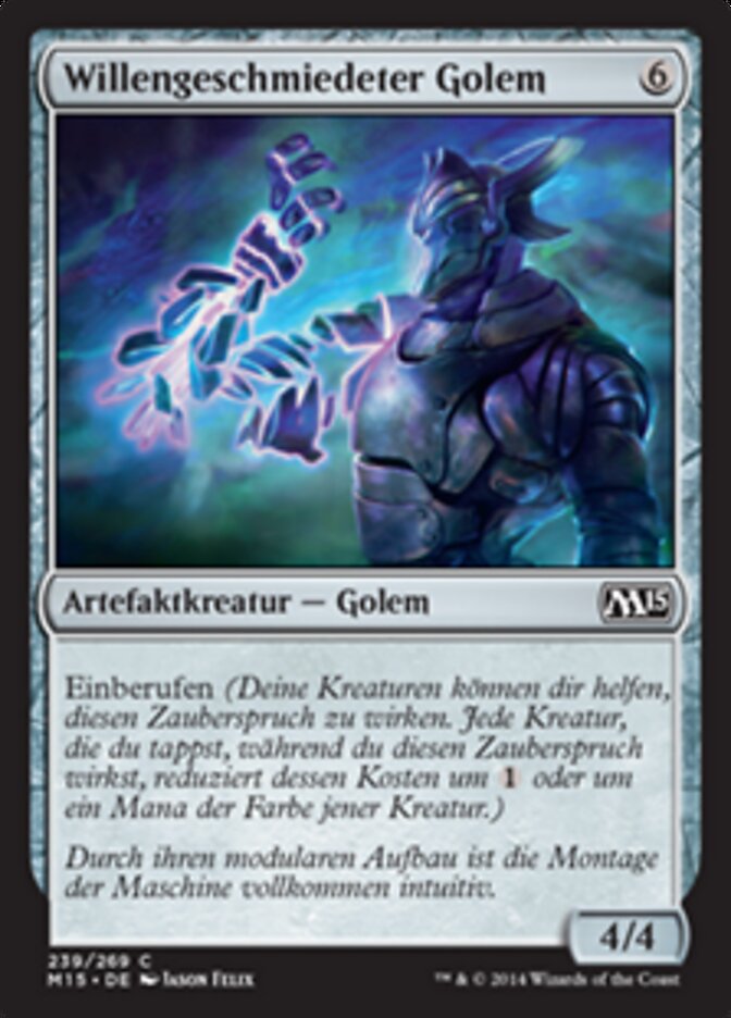 Willengeschmiedeter Golem