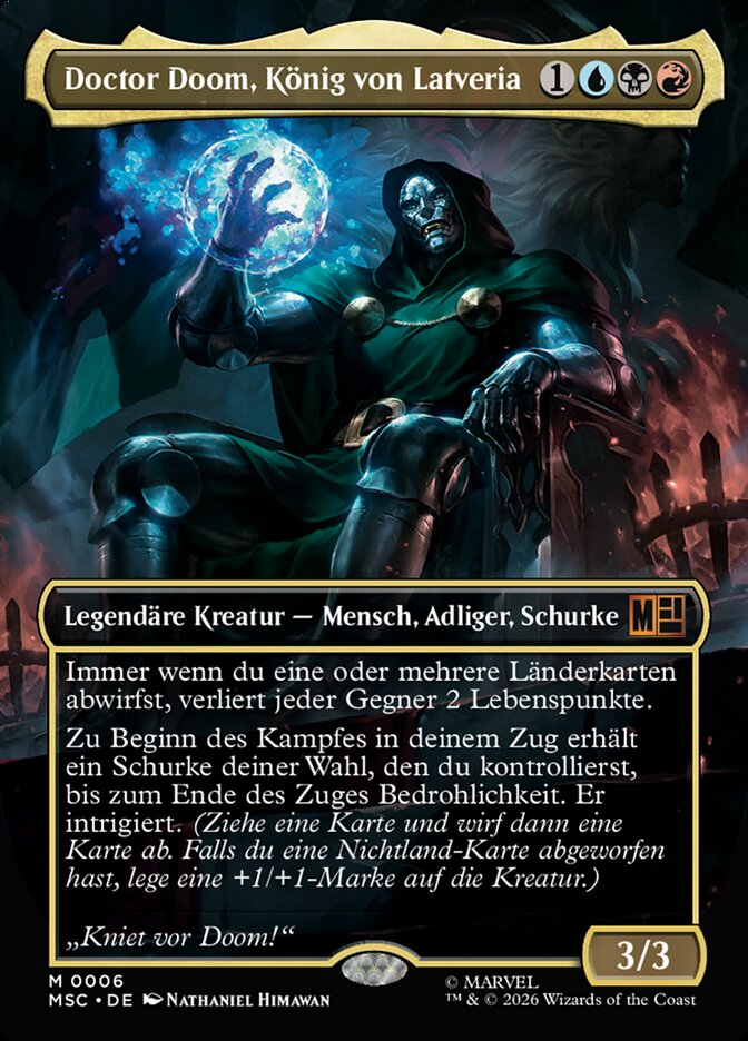 Doctor Doom, König von Latveria