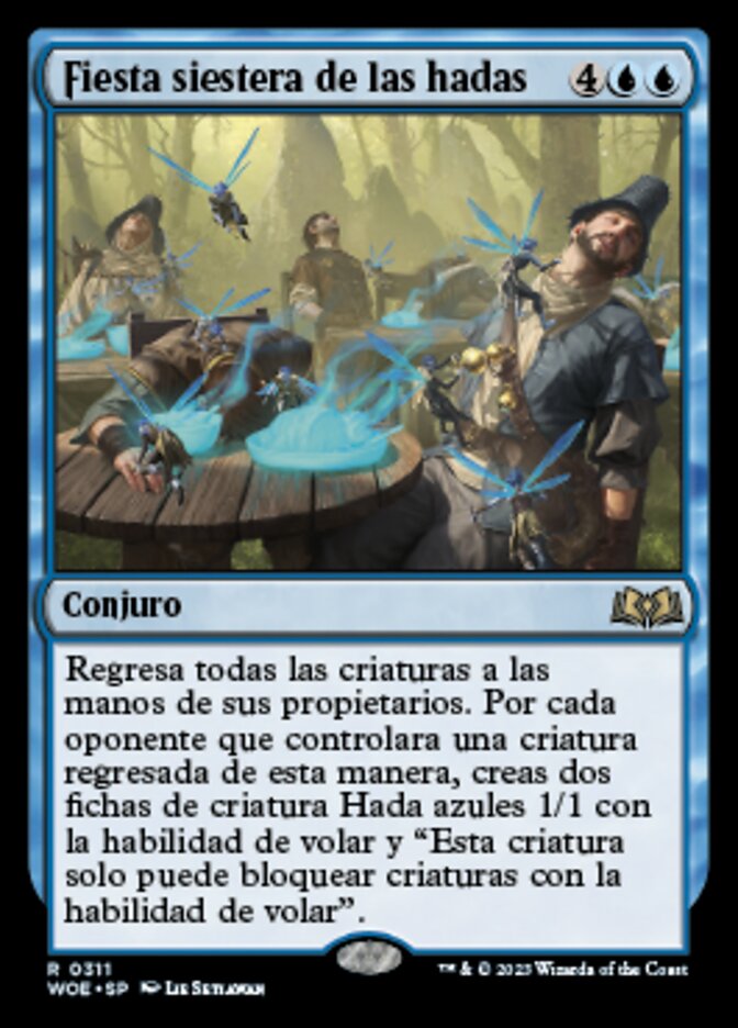 Fiesta siestera de las hadas