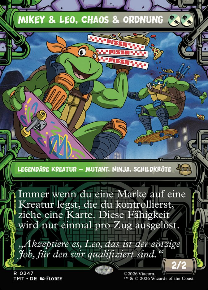 Mikey & Leo, Chaos & Ordnung