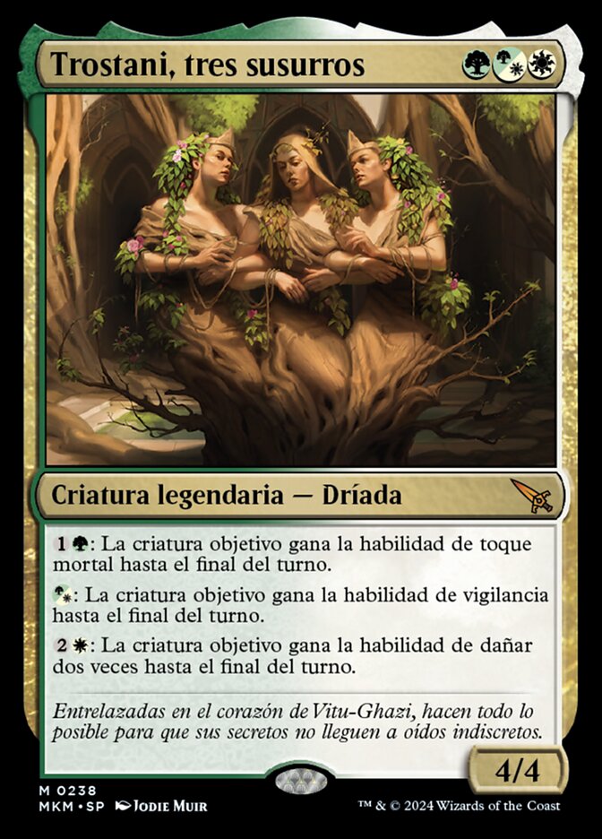 Trostani, tres susurros