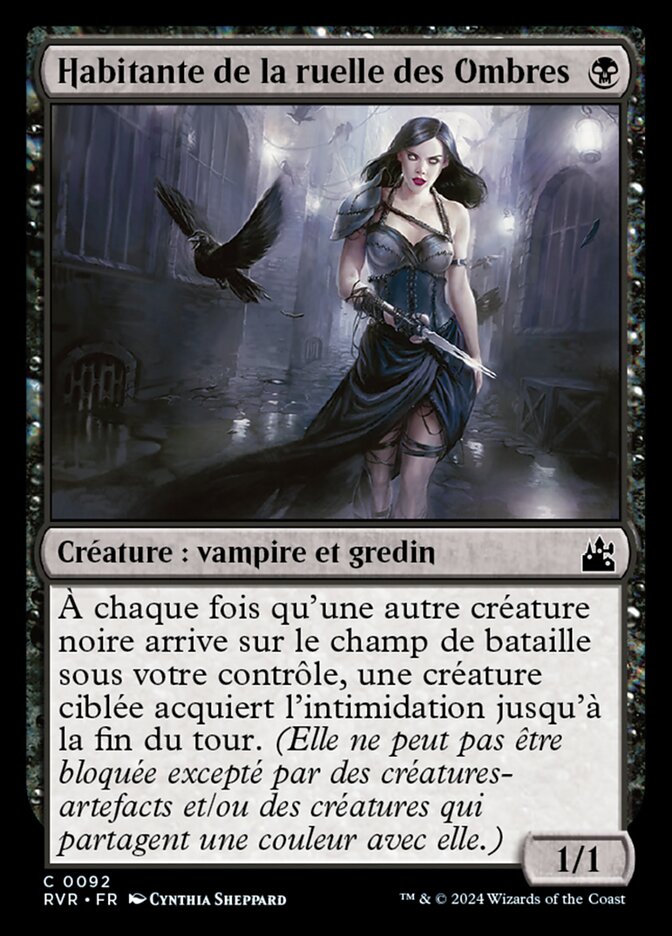 Habitante de la ruelle des Ombres