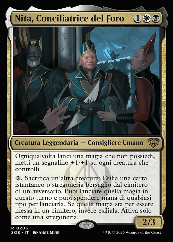Nita, Conciliatrice del Foro