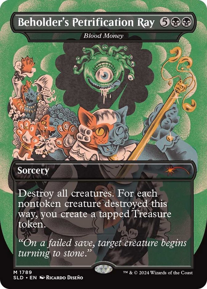 Beholder's Petrification Ray