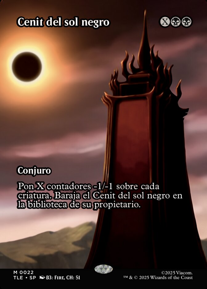 Cenit del sol negro