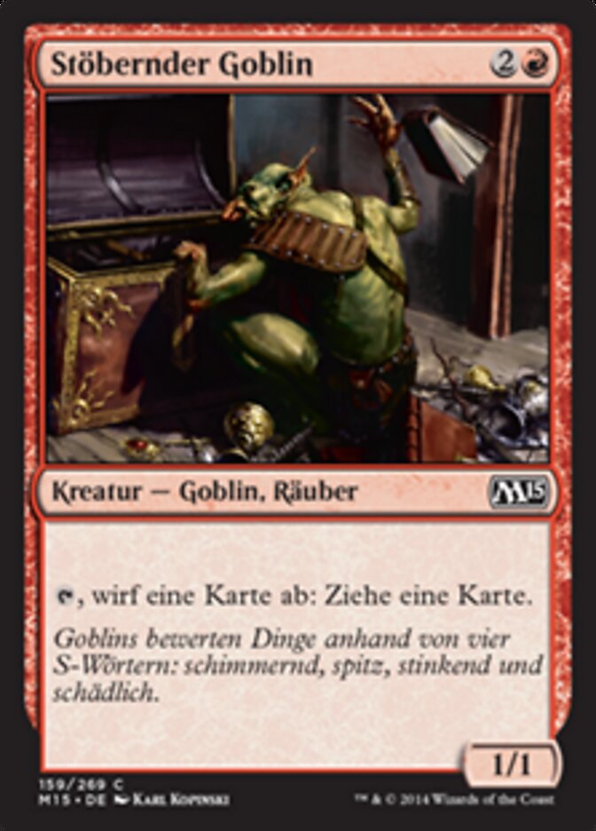 Stöbernder Goblin