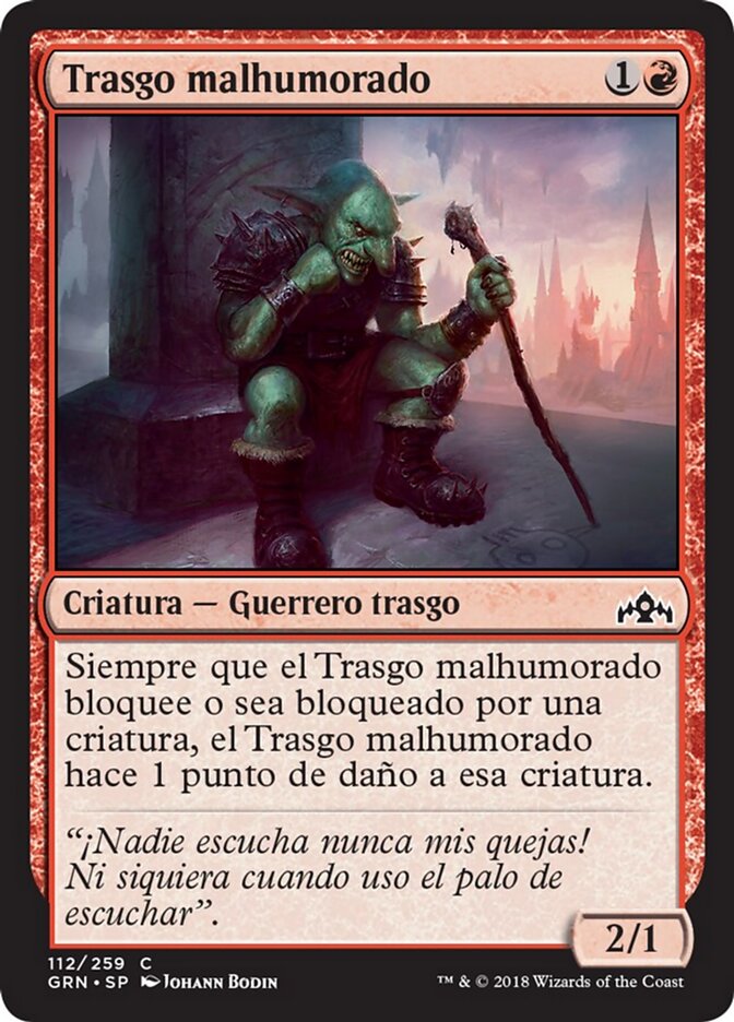 Trasgo malhumorado