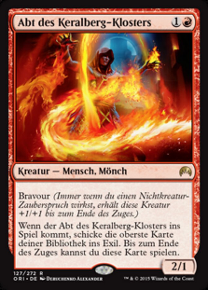Abt des Keralberg-Klosters