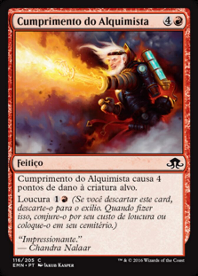 Cumprimento do Alquimista