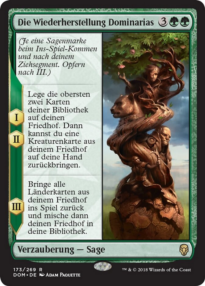 Die Wiederherstellung Dominarias