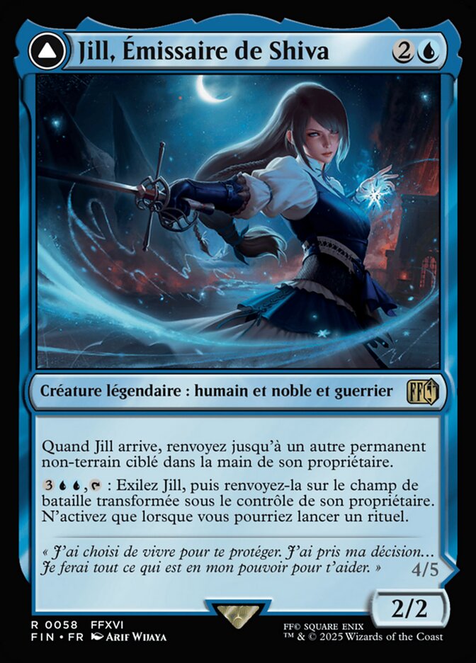 Jill, Shiva's Dominant // Shiva, Warden of Ice
