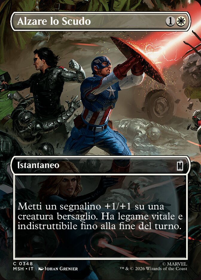 Alzare lo Scudo