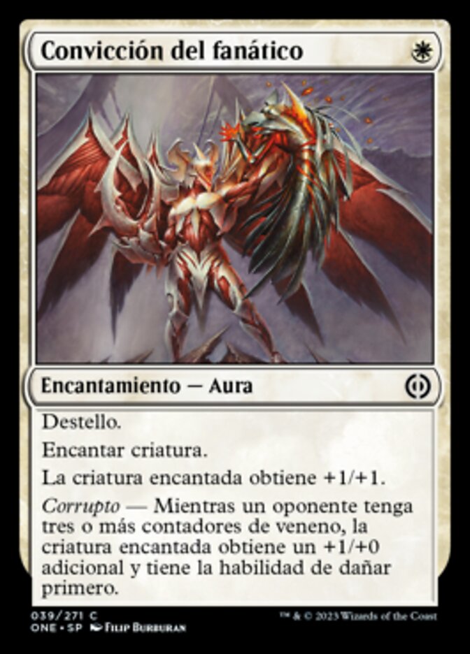 Convicción del fanático