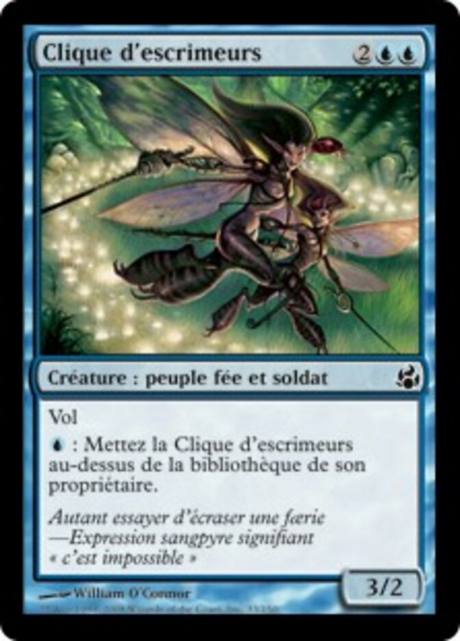 Clique d'escrimeurs
