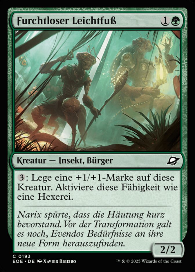 Furchtloser Leichtfuß