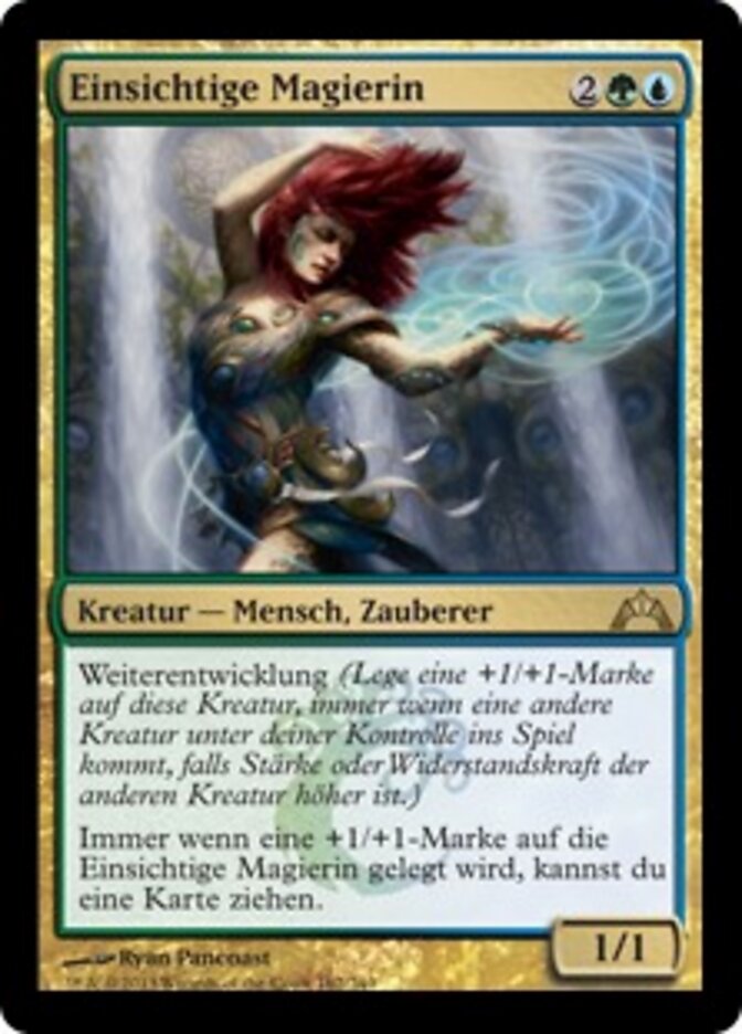 Einsichtige Magierin