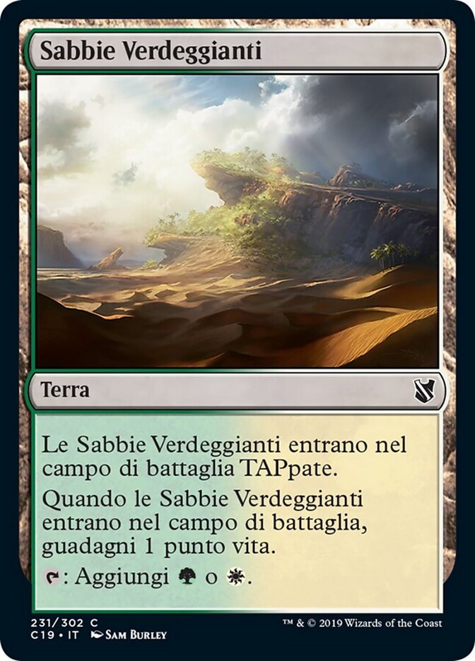 Sabbie Verdeggianti