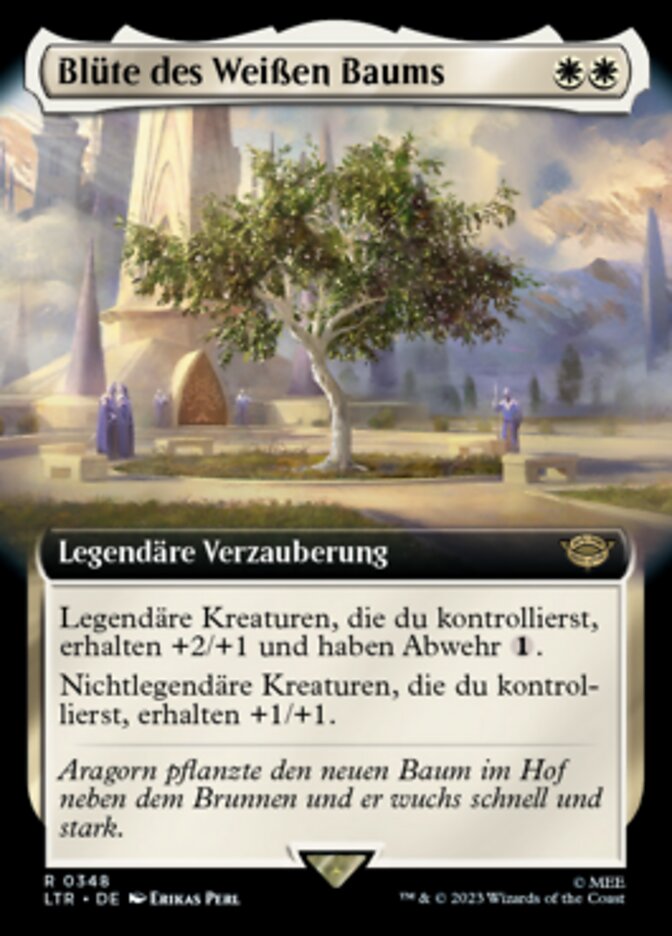 Blüte des Weißen Baums