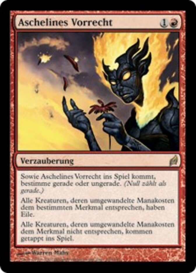 Aschelines Vorrecht