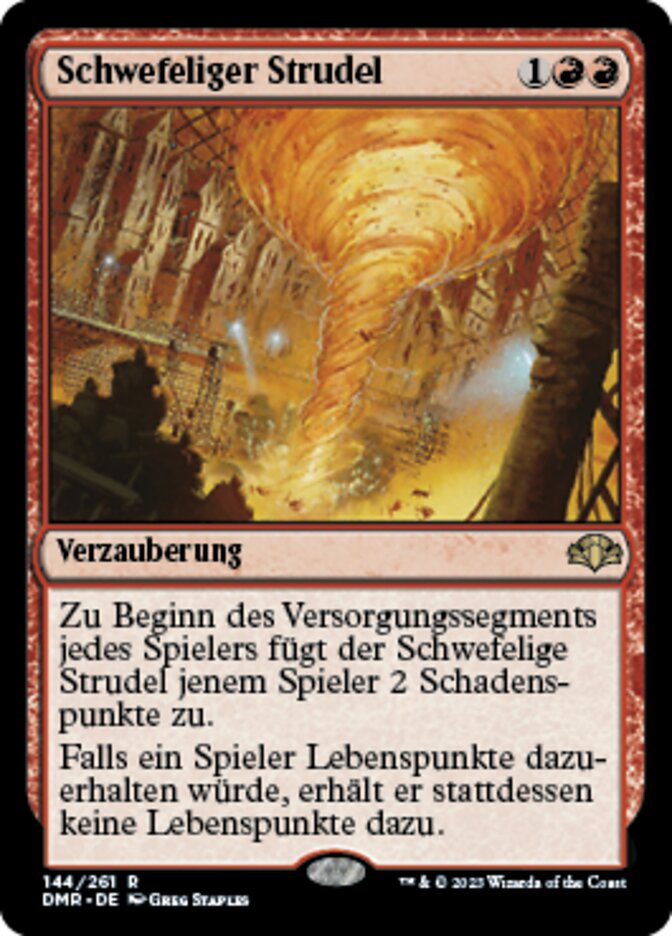 Schwefeliger Strudel