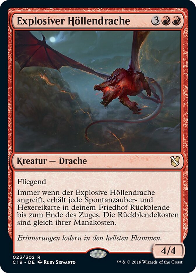 Explosiver Höllendrache
