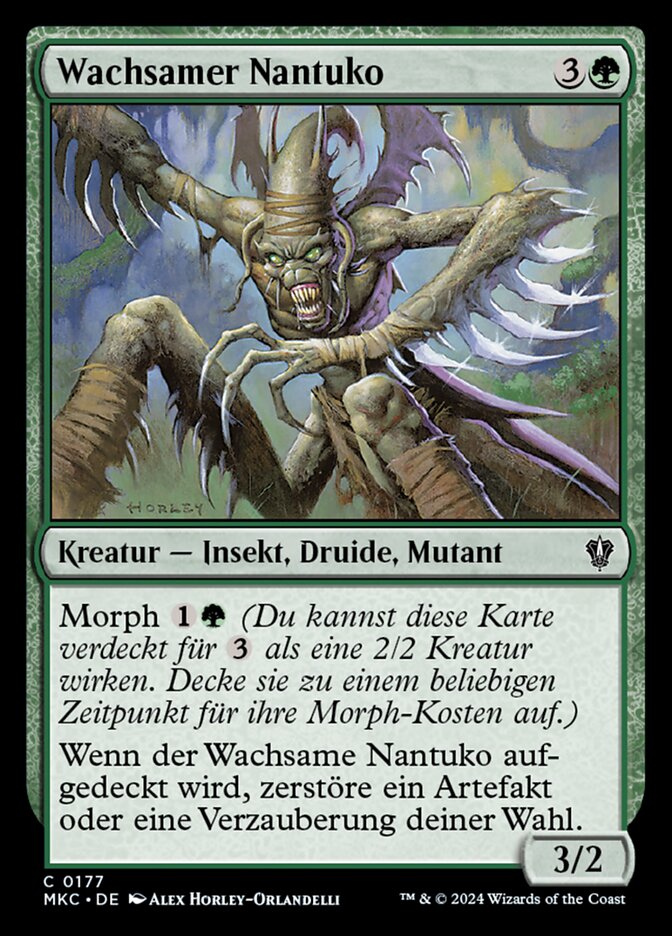 Wachsamer Nantuko