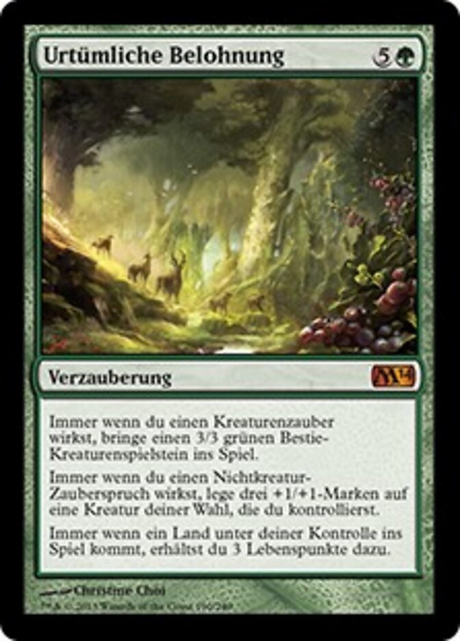 Urtümliche Belohnung