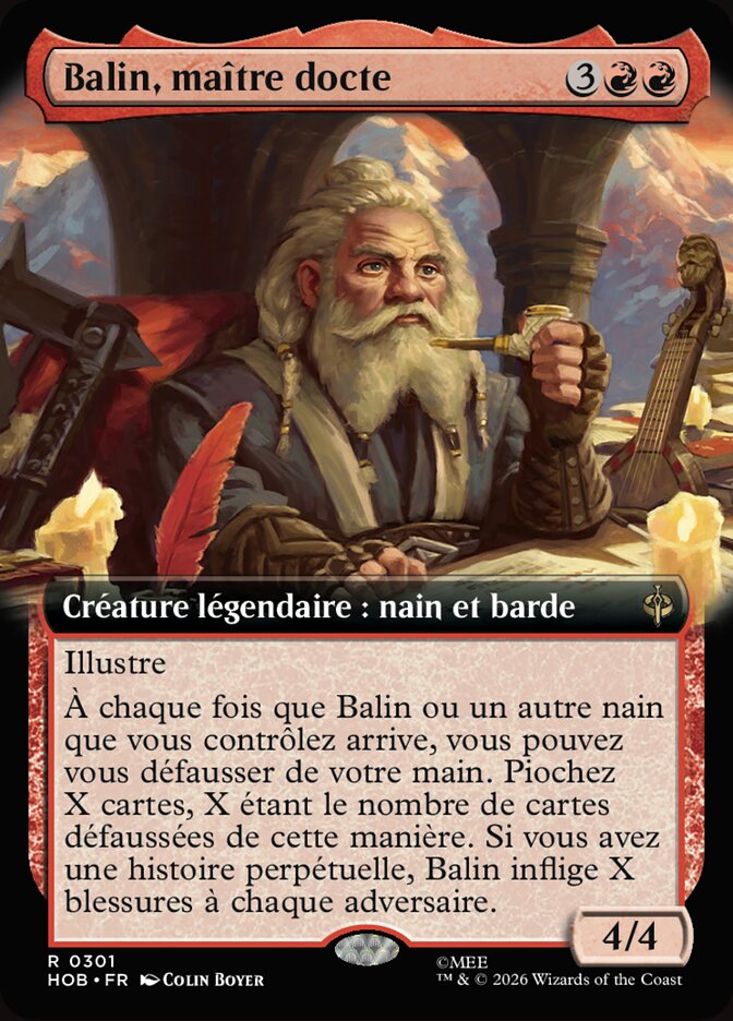 Balin, maître docte