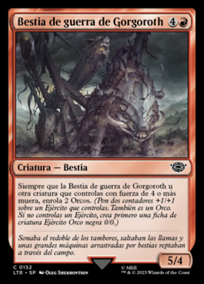 Bestia de guerra de Gorgoroth