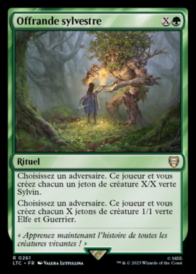 Offrande sylvestre