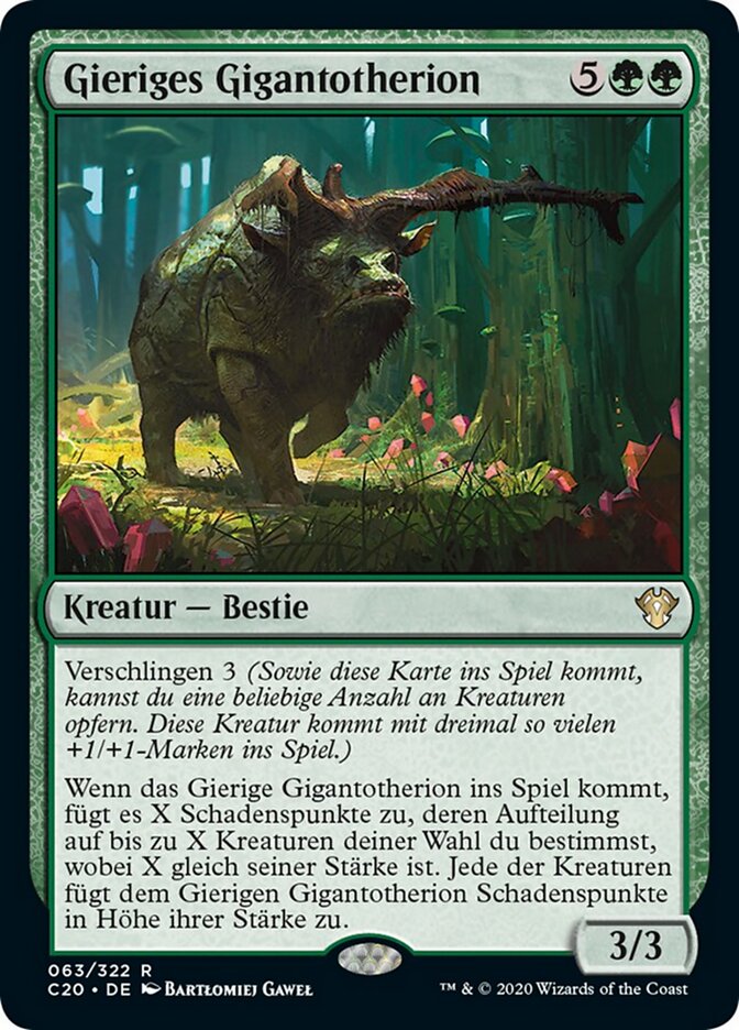 Gieriges Gigantotherion