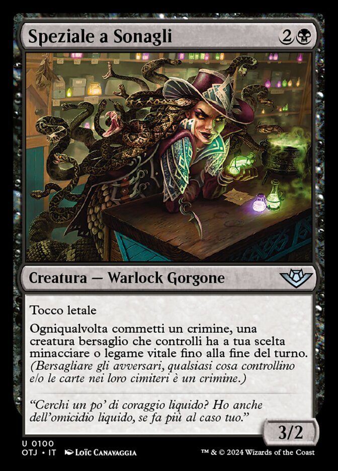 Speziale a Sonagli