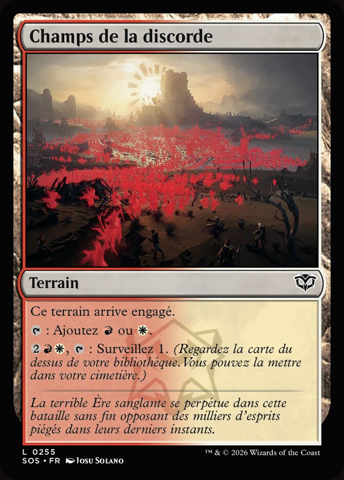 Champs de la discorde