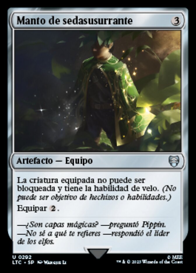 Manto de sedasusurrante