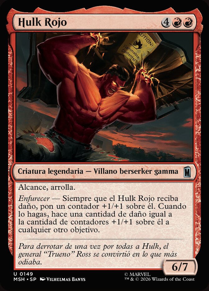 Hulk Rojo