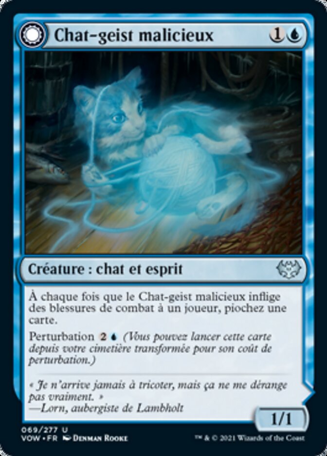 Mischievous Catgeist // Catlike Curiosity