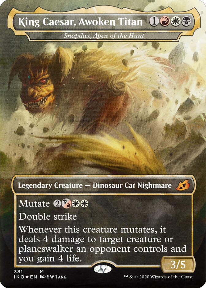 King Caesar, Awoken Titan