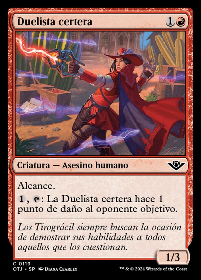 Duelista certera