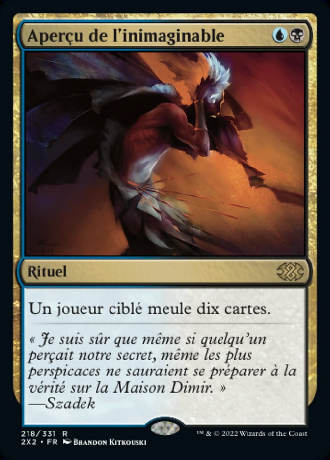 Aperçu de l'inimaginable