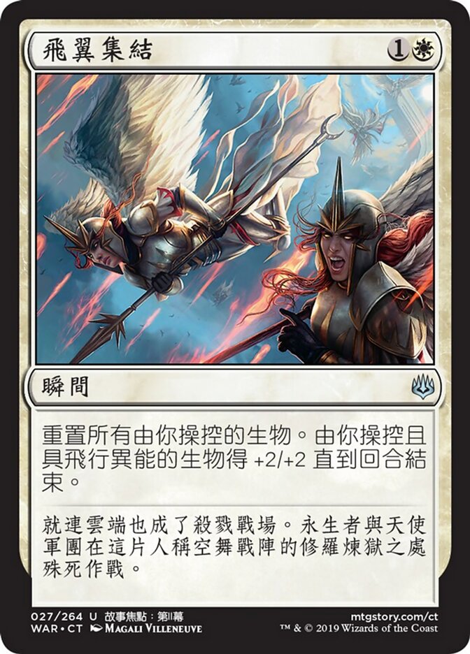 飛翼集結