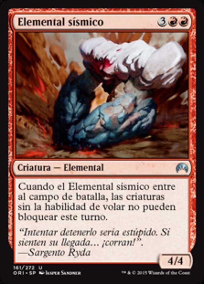 Elemental sísmico