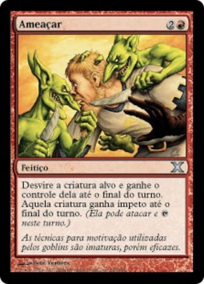 Ameaçar