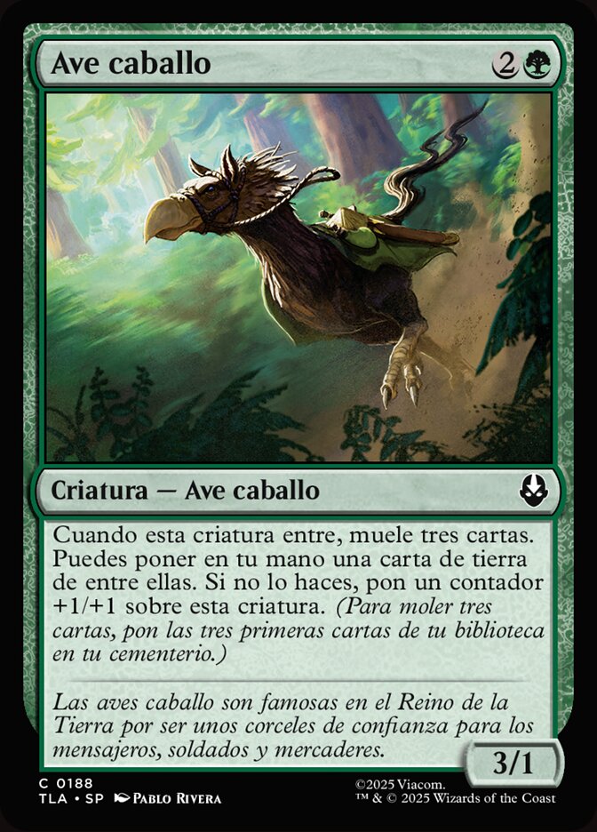 Ave caballo