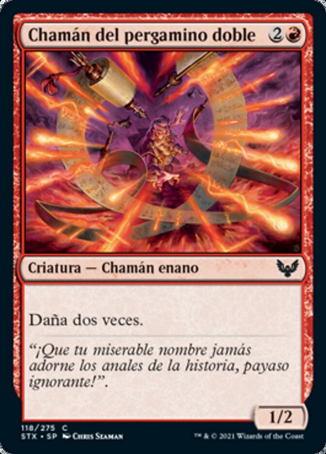 Chamán del pergamino doble