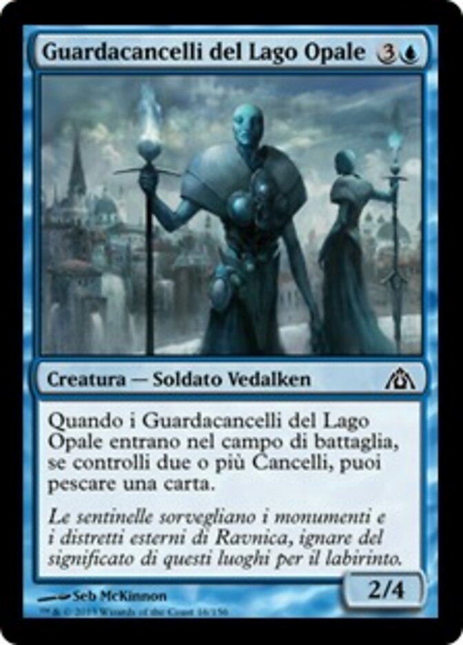 Guardacancelli del Lago Opale