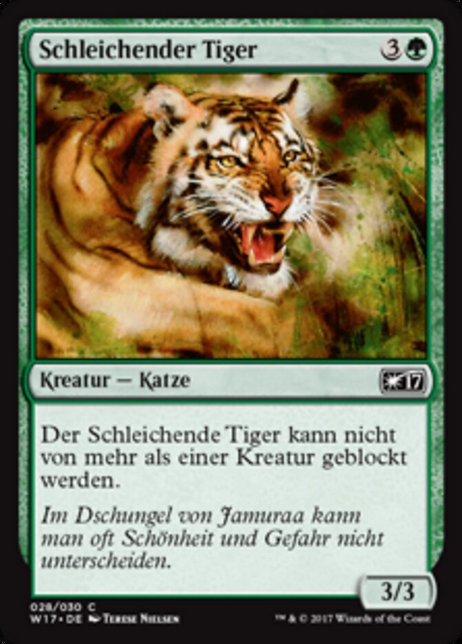Schleichender Tiger