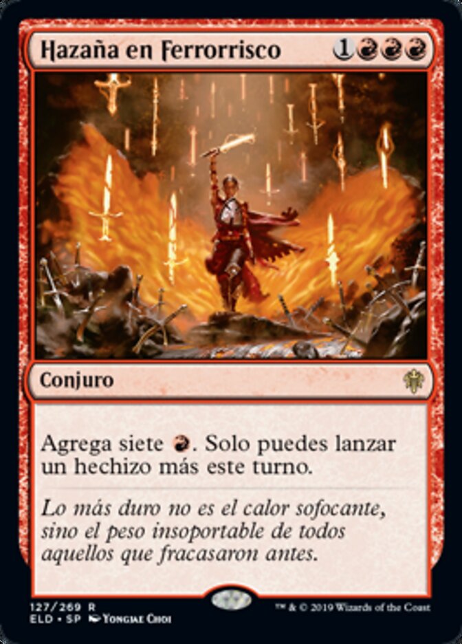 Hazaña en Ferrorrisco