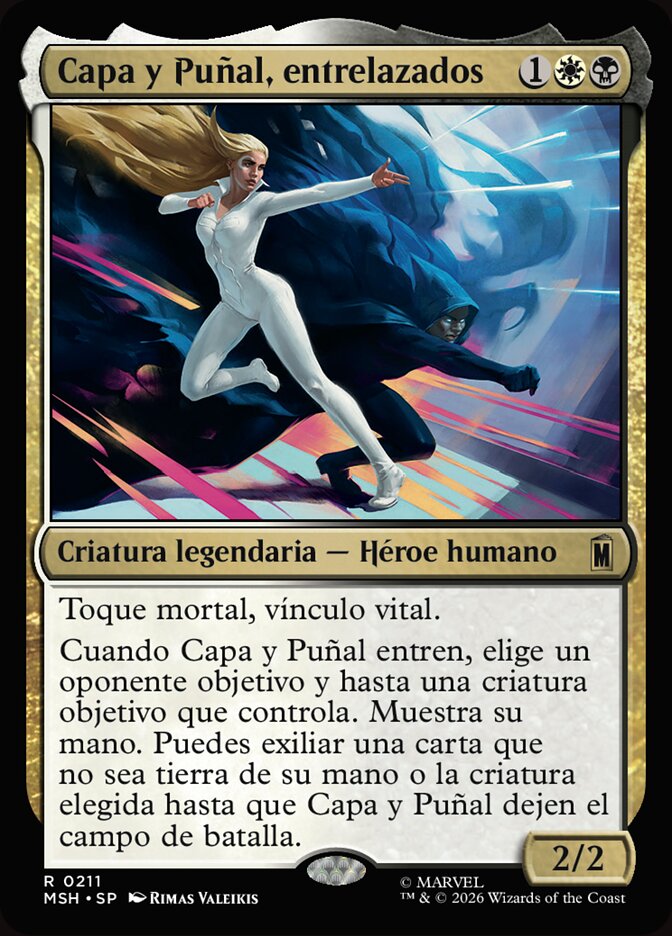 Capa y Puñal, entrelazados