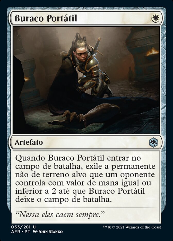 Buraco Portátil
