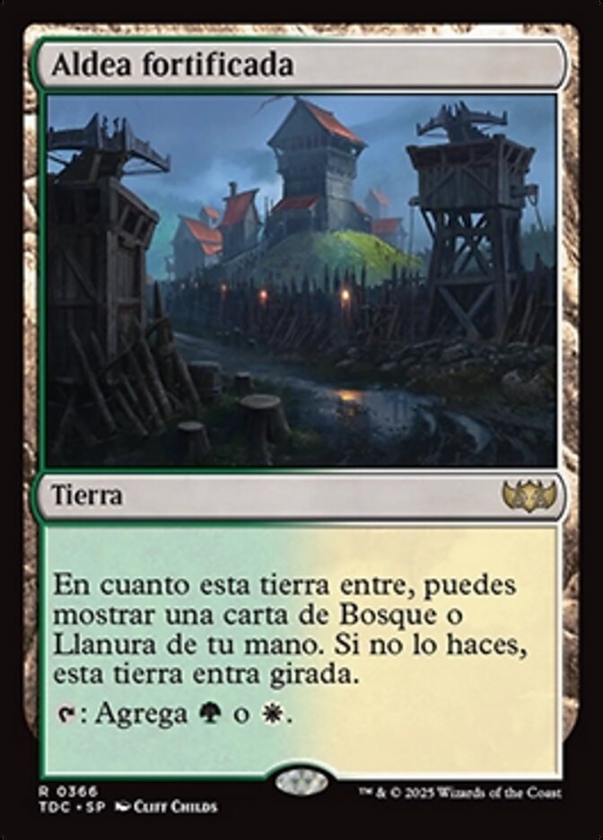 Aldea fortificada